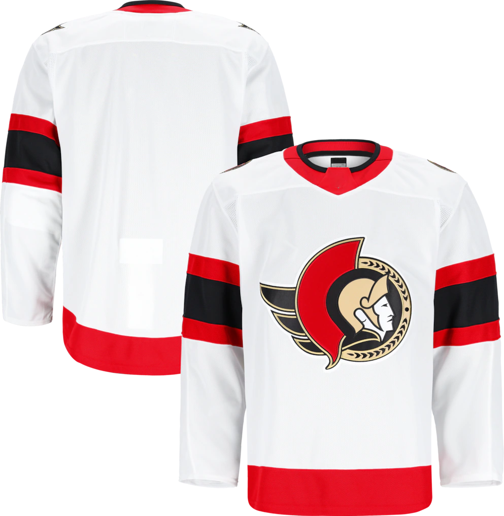Cooneas O.Senators White Away Authentic Pro Jerseys