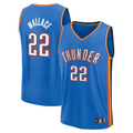 Cooneas OC.Thunder #22 Cason Wallace Blue Fast Break Replica Player Stitched Jerseys - Icon Edition