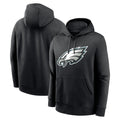 Cooneas P.Eagles Black LOGO Pullover Hoodies Home Game Stitched Jerseys