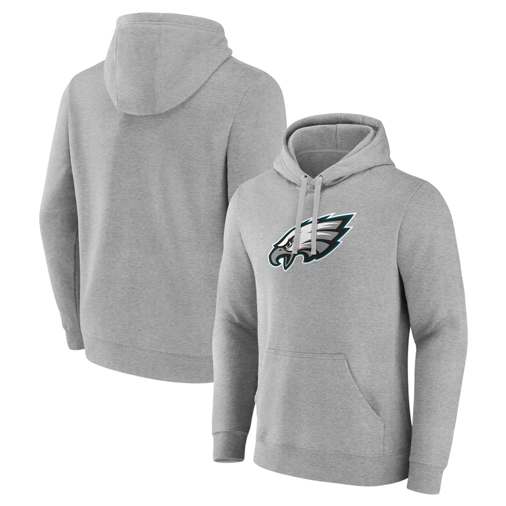 Cooneas P.Eagles Gray LOGO Pullover Hoodies Home Game Blank Player Stitched Jerseys