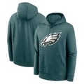 Cooneas P.Eagles Midnight Green Performance Pullover Hoodies Home Game Blank Player Stitched Jerseys