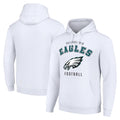 Cooneas P.Eagles White Pullover Hoodies Home Game Blank Player Stitched Jerseys