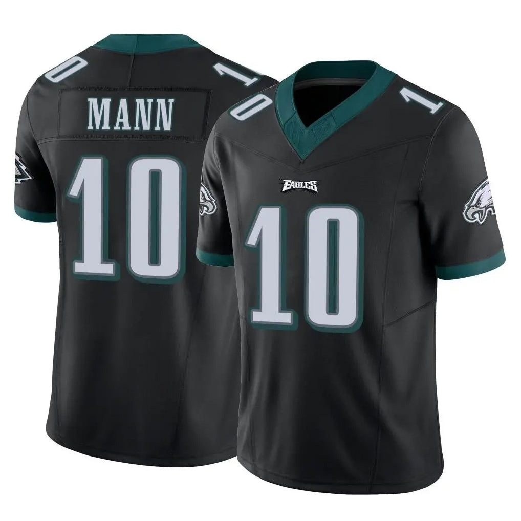 Cooneas P.Eagles #10 Braden Mann Player Black Limited Vapor F.U.S.E. Home Game Stitched Jerseys