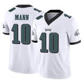Cooneas P.Eagles #10 Braden Mann Player White Limited Vapor F.U.S.E. Home Game Stitched Jerseys
