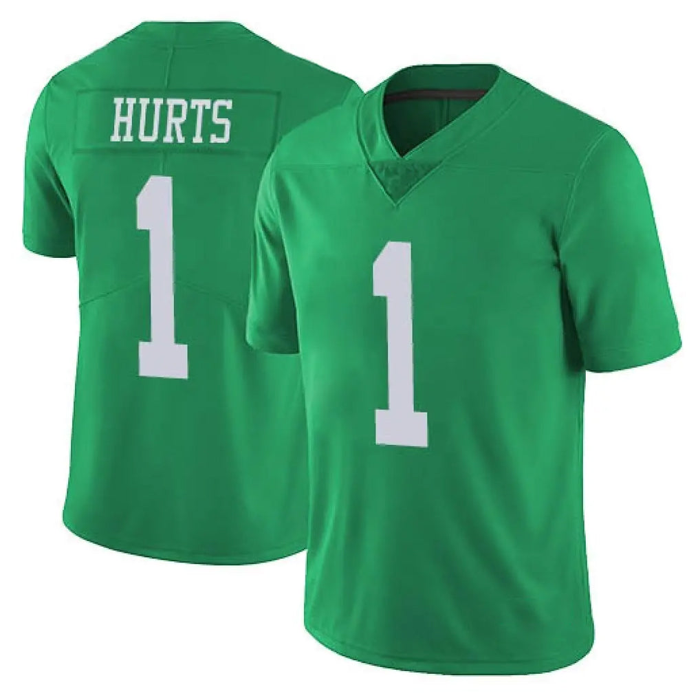 Cooneas P.Eagles #1 Jalen Hurts Player Green Limited Vapor Untouchable Home Game Stitched Jerseys