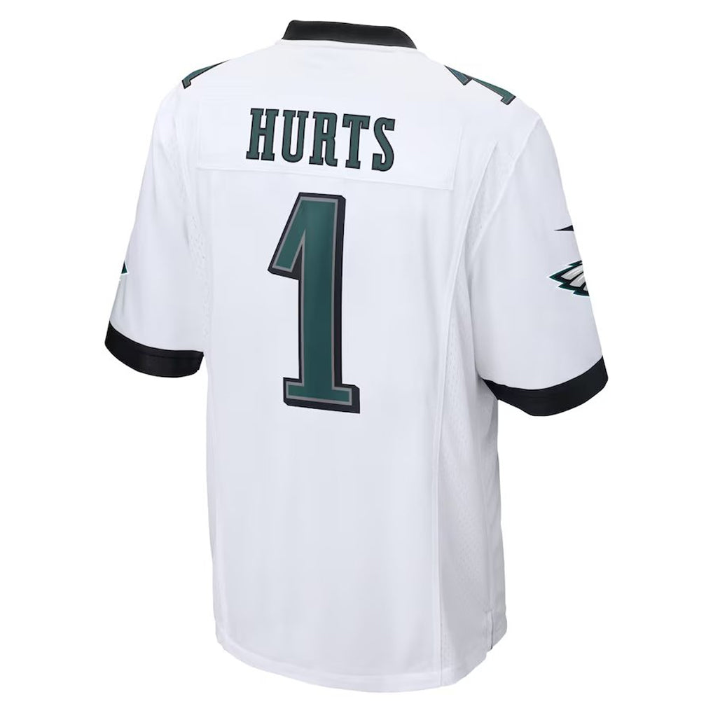 Cooneas P.Eagles #1 Jalen Hurts Player White Game Stitched Jersey