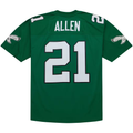 Cooneas P.Eagles #21 Eric Allen Mitchell & Ness Kelly Green Legacy Replica Stitched Puhic Jersey