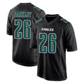 Cooneas P.Eagles #26 Saquon Barkley Player Carbon Black Fashion Home Game Stitched Jerseys