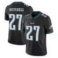 Cooneas P.Eagles #27 Quinyon Mitchell Player Black Limited Vapor Untouchable Home Game Stitched Jerseys