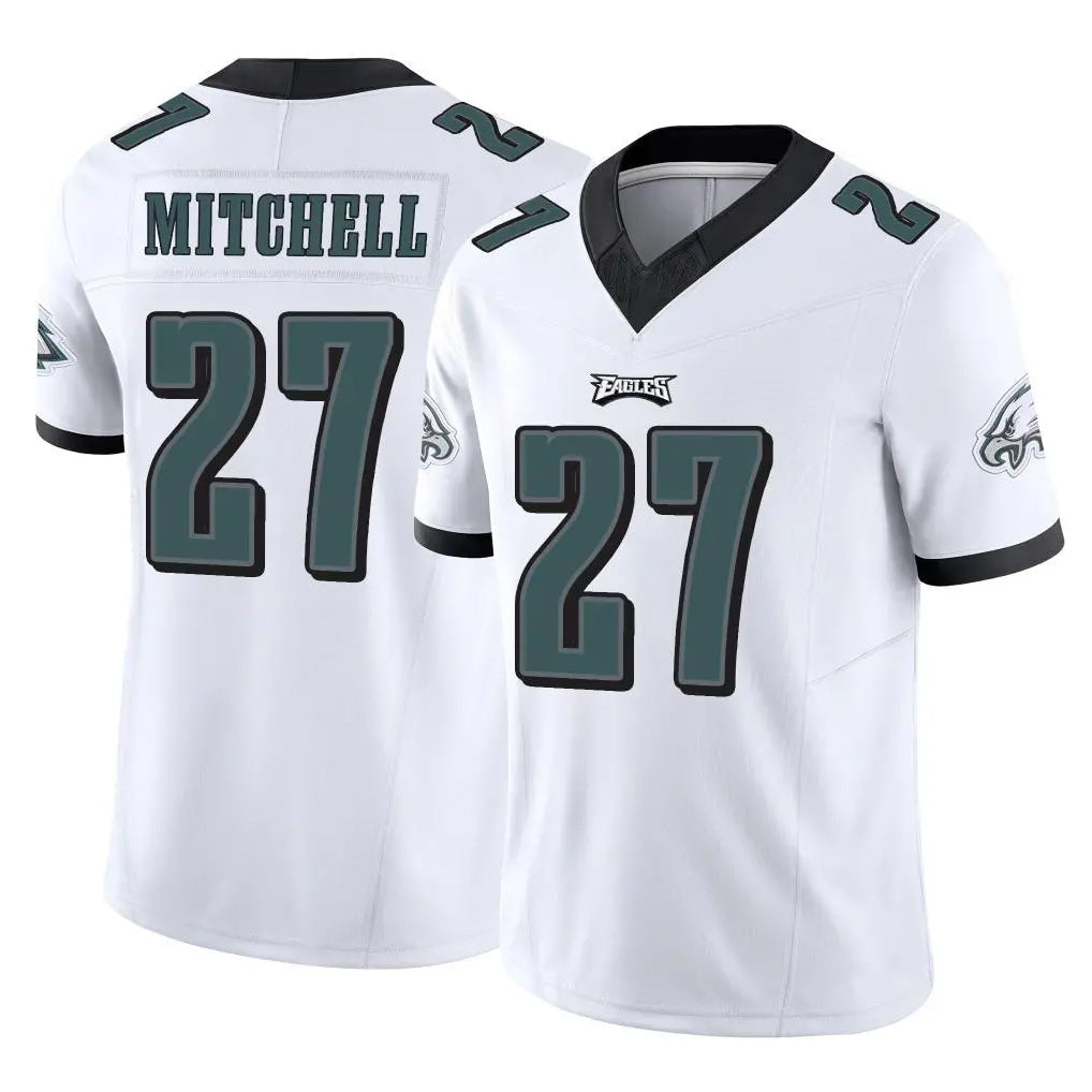 Cooneas P.Eagles #27 Quinyon Mitchell Player White Limited Vapor F.U.S.E. Home Game Stitched Jerseys