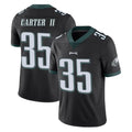 Cooneas P.Eagles #35 Michael Carter II Player Black Limited Vapor Untouchable Home Game Stitched Jerseys