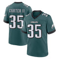 Cooneas P.Eagles #35 Michael Carter II Player Green Home Game Stitched Jerseys
