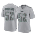 Cooneas P.Eagles #52 Jonathan Greenard Player Gray Atmosphere Fashion Home Game Stitched Jerseys