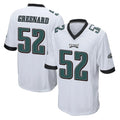 Cooneas P.Eagles #52 Jonathan Greenard Player White Home Game Stitched Jerseys