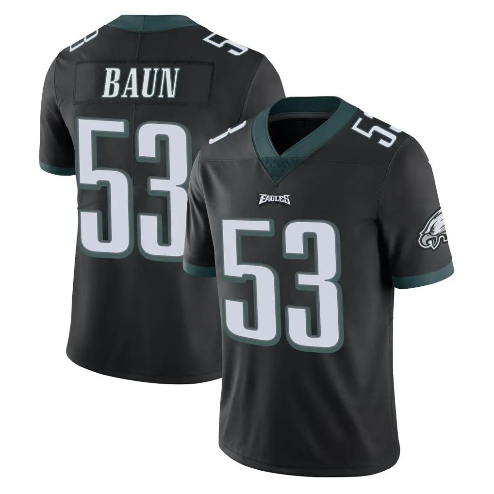 Cooneas P.Eagles #53 Zack Baun Player Black Limited Vapor Untouchable Home Game Stitched Jerseys