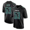 Cooneas P.Eagles #53 Zack Baun Player Carbon Black Fashion Home Game Stitched Jerseys