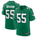 Cooneas P.Eagles #55 Brandon Graham Kelly Green Alternate Game Stitched Jerseys