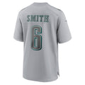 Cooneas P.Eagles #6 DeVonta Smith Gray Atmosphere Fashion Game Stitched Jerseys