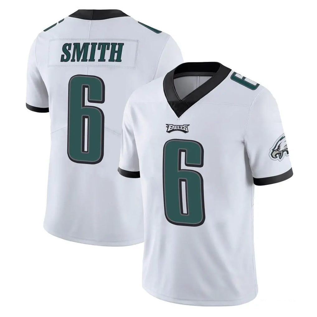 Cooneas P.Eagles #6 DeVonta Smith Player White Limited Vapor Untouchable Home Game Stitched Jerseys