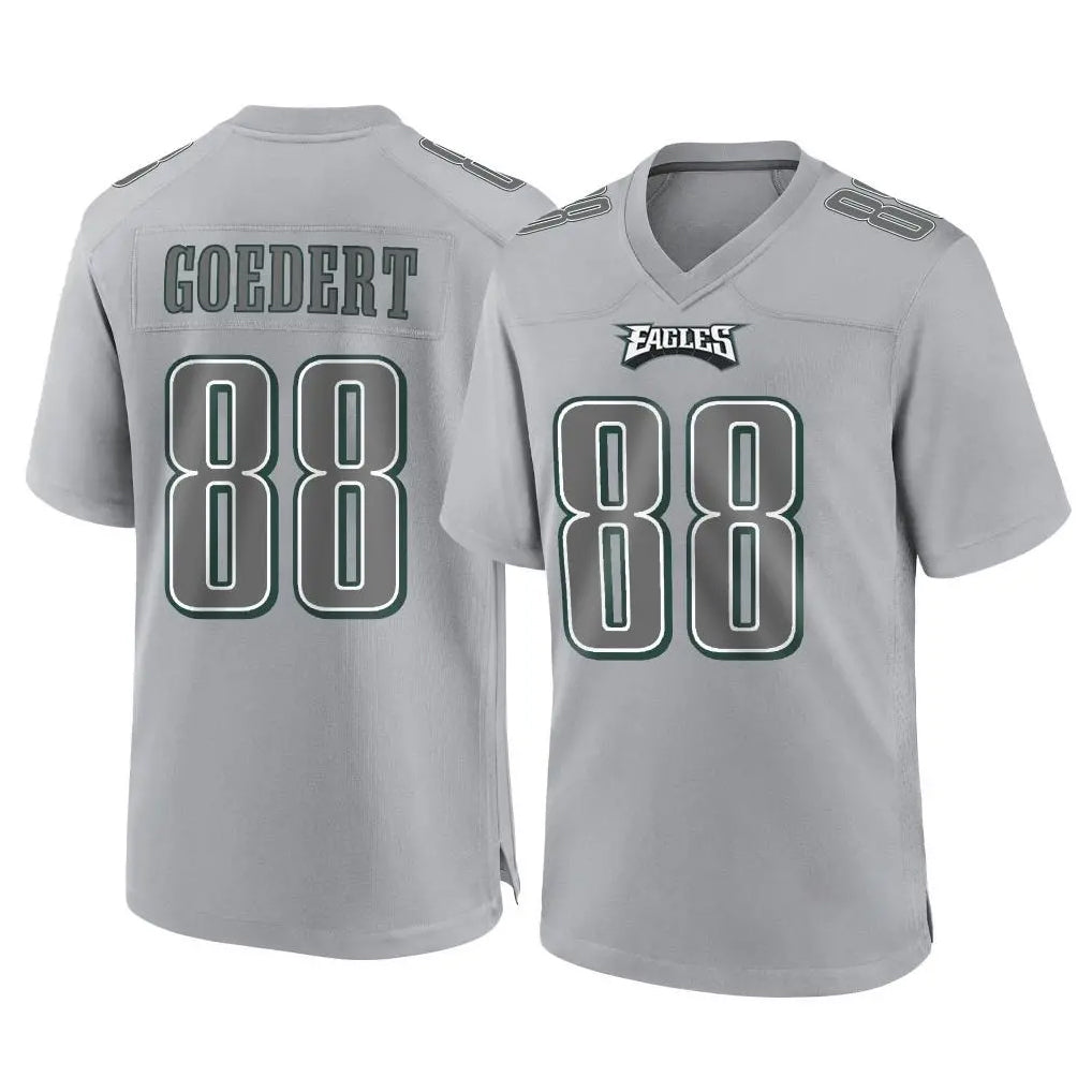 Cooneas P.Eagles #88 Dallas Goedert Player Gray Atmosphere Fashion Home Game Stitched Jerseys