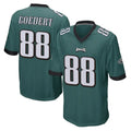Cooneas P.Eagles #88 Dallas Goedert Player Team Color Green Home Game Stitched Jerseys