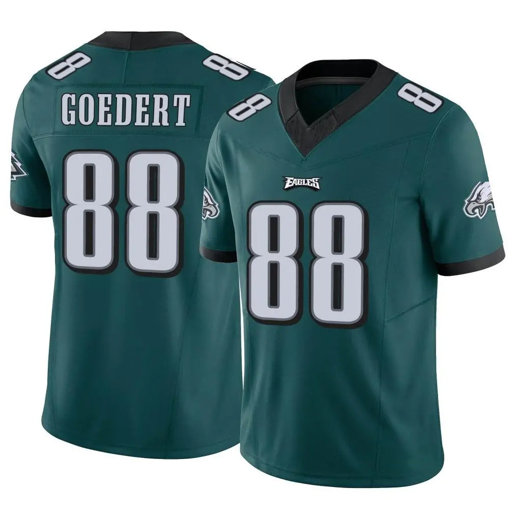 Cooneas P.Eagles #88 Dallas Goedert Player Team Color Green Limited Vapor F.U.S.E. Home Game Stitched Jerseys