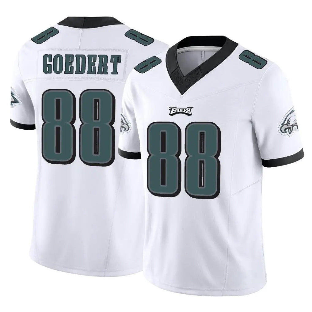 Cooneas P.Eagles #88 Dallas Goedert Player White Limited Vapor F.U.S.E. Home Game Stitched Jerseys