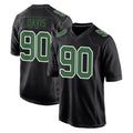 Cooneas P.Eagles #90 Jordan Davis Player Carbon Green Fashion Home Game Stitched Jerseys
