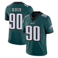 Cooneas P.Eagles #90 Jordan Davis Player Team Color Green Vapor Untouchable Home Game Stitched Jerseys