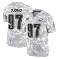 Cooneas P.Eagles #97 Moro Ojomo Player Arctic Camo Salute to Service Limited Game Stitched Jerseys