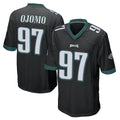 Cooneas P.Eagles #97 Moro Ojomo Player Black Home Game Stitched Jerseys