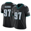 Cooneas P.Eagles #97 Moro Ojomo Player Black Limited Vapor F.U.S.E. Home Game Stitched Jerseys