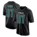 Cooneas P.Eagles #97 Moro Ojomo Player Carbon Black Fashion Home Game Stitched Jerseys