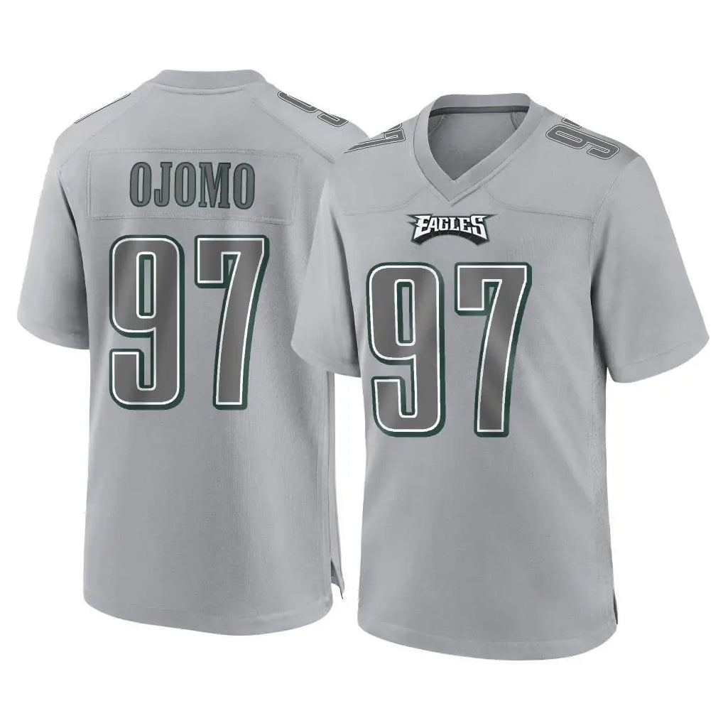 Cooneas P.Eagles #97 Moro Ojomo Player Gray Atmosphere Fashion Home Game Stitched Jerseys