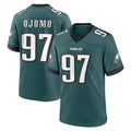Cooneas P.Eagles #97 Moro Ojomo Player Green Home Game Stitched Jerseys