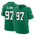 Cooneas P.Eagles #97 Moro Ojomo Player Green Kelly Alternate Home Game Stitched Jerseys