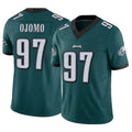 Cooneas P.Eagles #97 Moro Ojomo Player Team Color Green Limited Vapor F.U.S.E. Home Game Stitched Jerseys