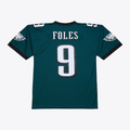 Cooneas P.Eagles #9 Nick Foles Mitchell & Ness Midnight Green Legacy Replica Jersey Stitched Puhic Game Jerseys