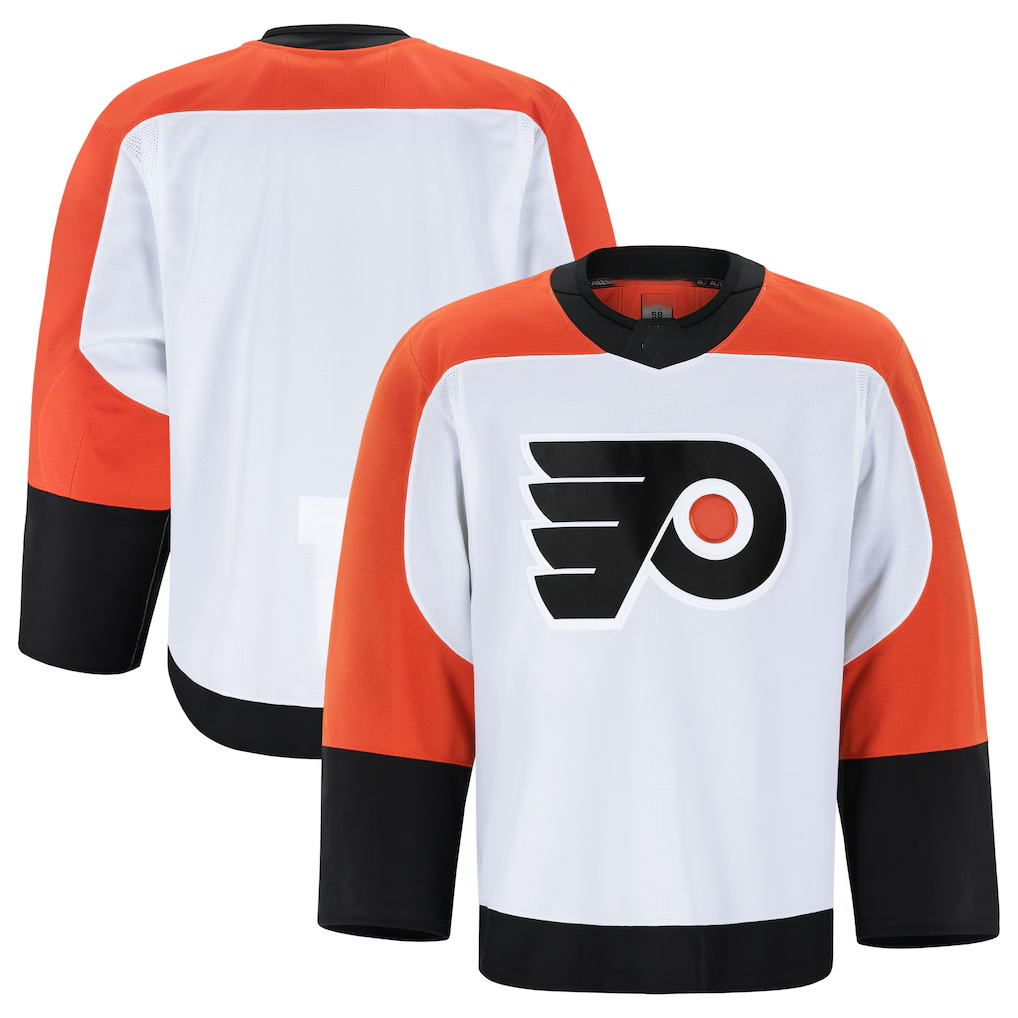 Cooneas P.Flyers White Away Authentic Pro Jerseys