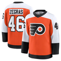 Cooneas P.Flyers #46 Trevor Zegras Orange Home Breakaway Jerseys