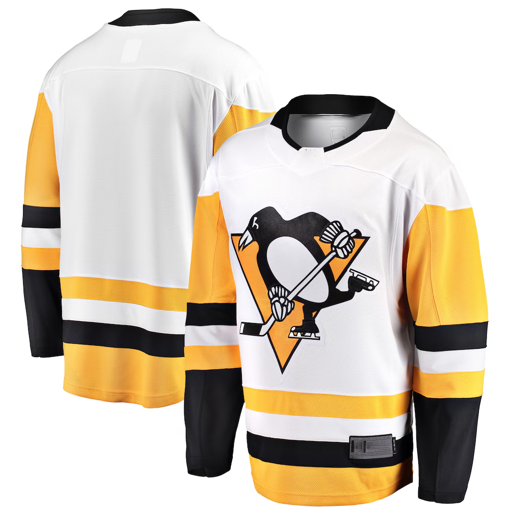 Cooneas P.Penguins White Away Breakaway Jerseys