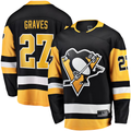 Cooneas P.Penguins #27 Ryan Graves Black Home Breakaway Jerseys