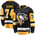 Cooneas P.Penguins #74 Stuart Skinner Black Home Breakaway Jerseys