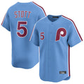 Cooneas P.Phillies #5 Bryson Stott Player Light Blue Home Limited Stitched Jerseys