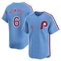 Cooneas P.Phillies #6 Ryan Howard Player Light Blue Home Limited Stitched Jerseys
