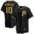 Cooneas P.Pirates #10 Bryan Reynolds Player Black Alternate 2025 Home Game Stitched Jerseys