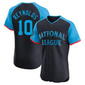 Cooneas P.Pirates #10 Bryan Reynolds Player Navy National League All-Star Home Limited Elite Stitched Jerseys