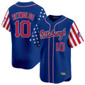 Cooneas P.Pirates #10 Bryan Reynolds Player Royal 2025 Independence Day Vapor Premier Limited Stitched Jerseys