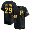 Cooneas P.Pirates #29 Ryan O'Hearn Player Black Alternate Limited Game Stitched Jerseys