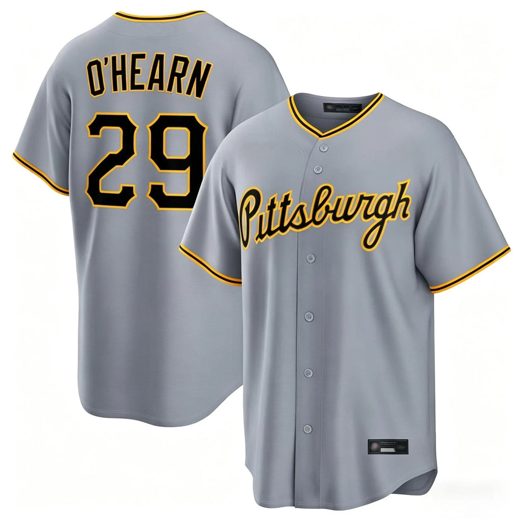 Cooneas P.Pirates #29 Ryan O?¡®Hearn Player Gray Road Home Limited Game Stitched Jerseys